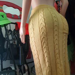 Y2K knit long supperr cute skirt 😍 💖